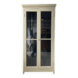 Glazed hosiery cabinet showcase
