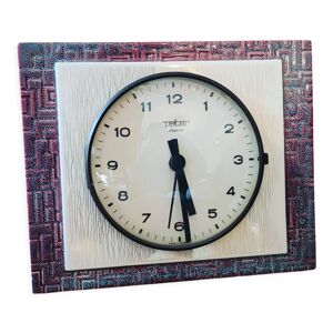 horloge vintage céramique