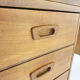 Mid-century teak desk, The Netherlands 1950's