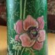Enamelled vase Legras