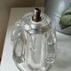 Pied de lampe en cristal style Daum Baccarat 1940