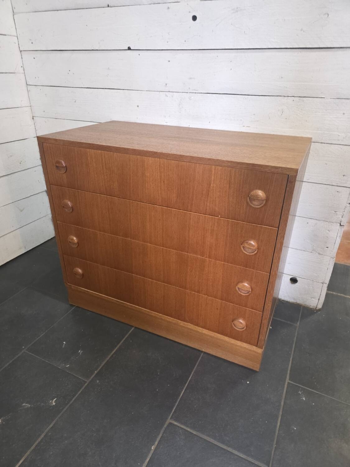 Scandinavian teak chest of drawers from the 60s