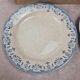 Set of 6 antique flat plates from Creil and Montereau, La Vallières service, 23 cm