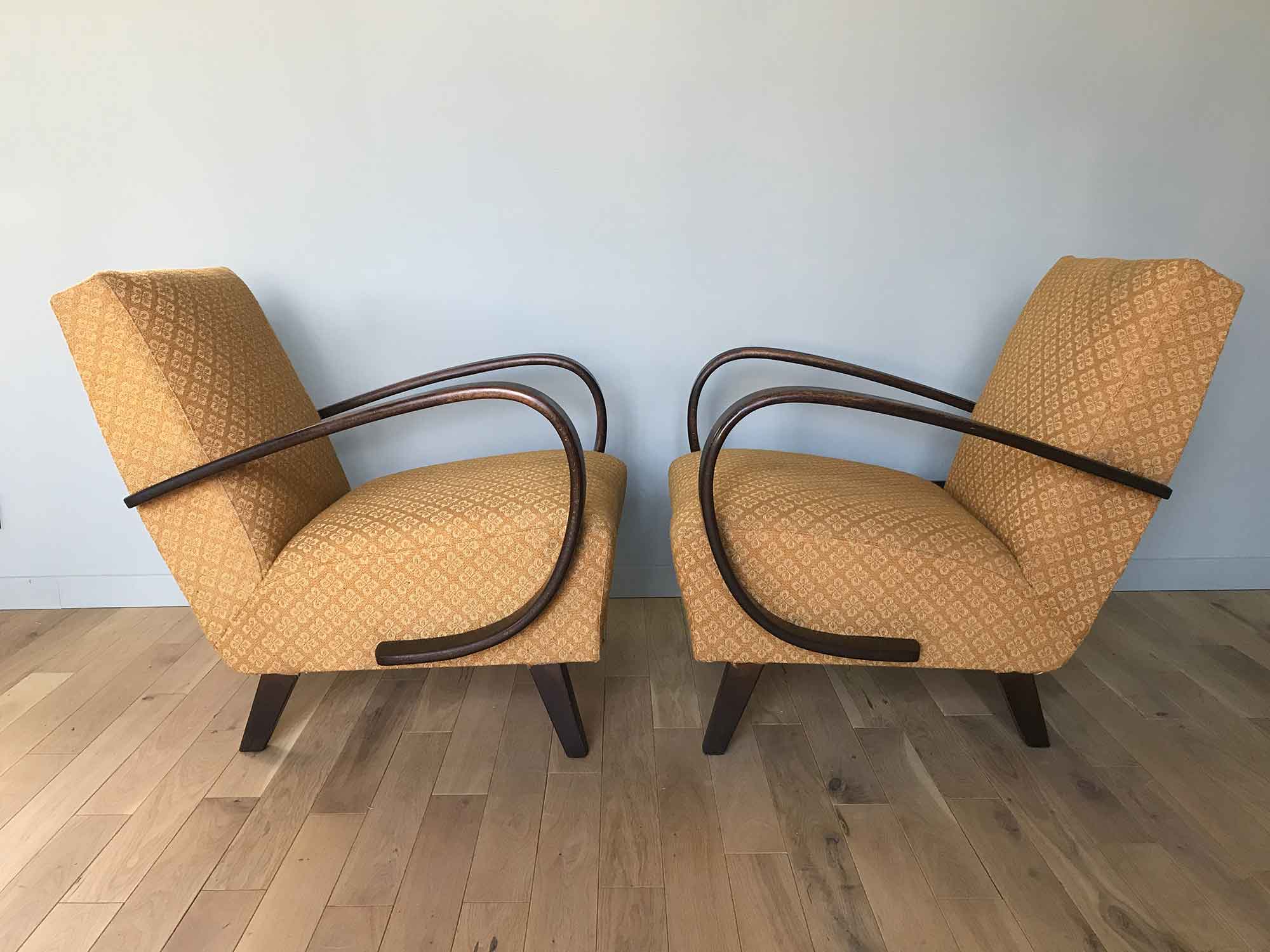 Pair of vintage armchairs