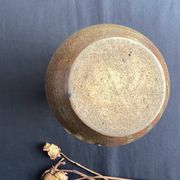 Grand vase en grès pyrité