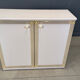 Cabinet de style Hollywood Regency, années 1980