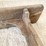 Brutalist farm bench