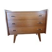Commode années 60 pieds compas