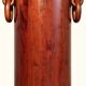 Brutalist/mid-century umbrella stand in walnut – Design 1950-70