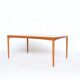 Table à repas teck Henri Walter Klein 1966 Bramin éditeur