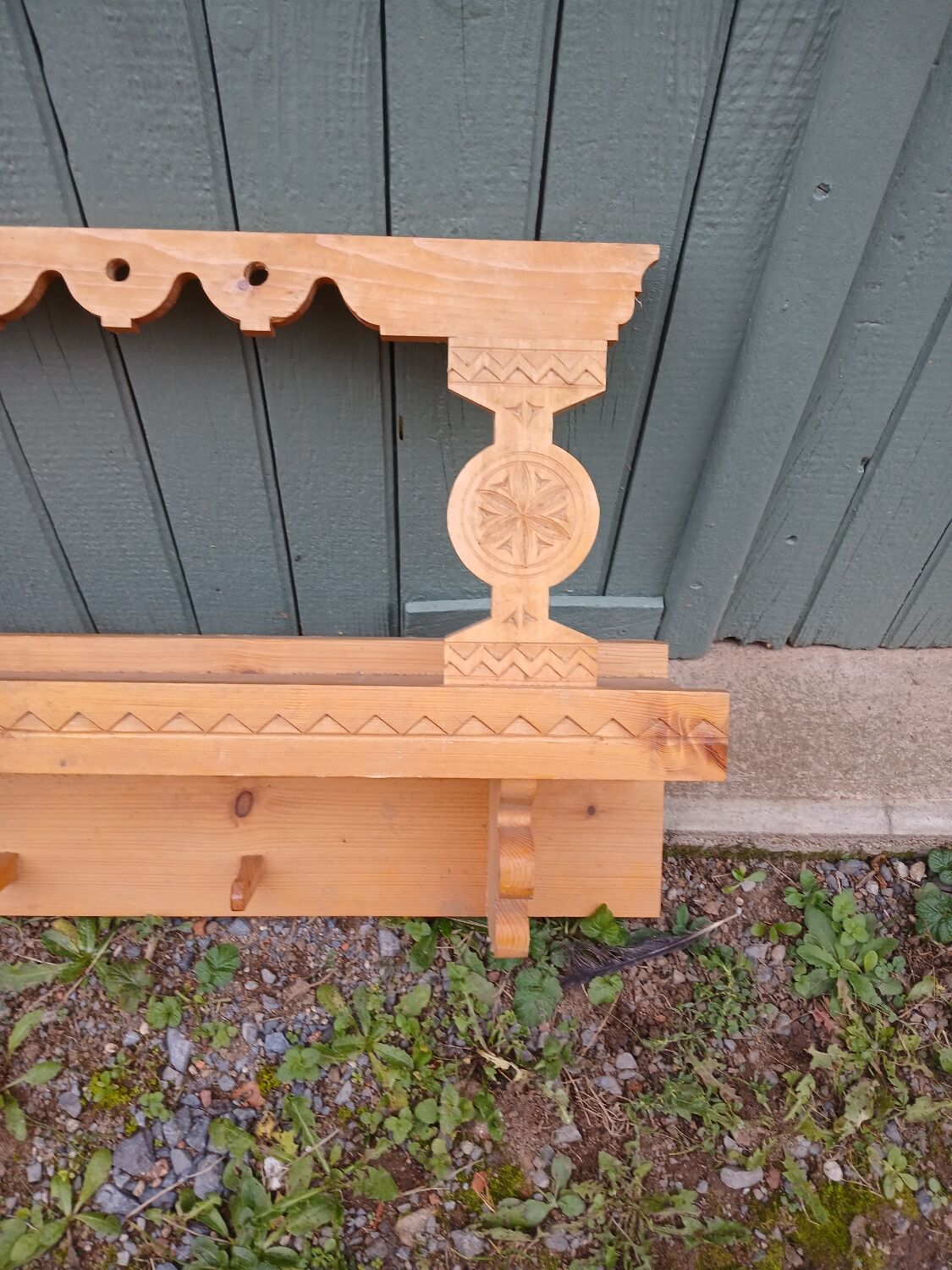 Etagère murale ancienne en bois | Selency