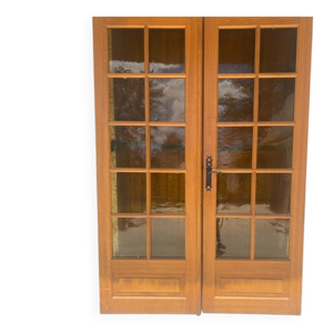 Double portes vitrées