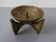 Brutalist Bronze Candleholder by Michael Harjes, 1960s