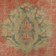 6x8 Peach Red & Yellow Vintage Rug,  181x260Cm