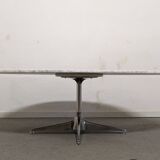 Oval marble coffee table by Horst Brüning, 1960s-1970s