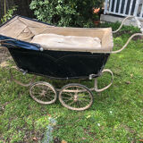 Old pram stroller