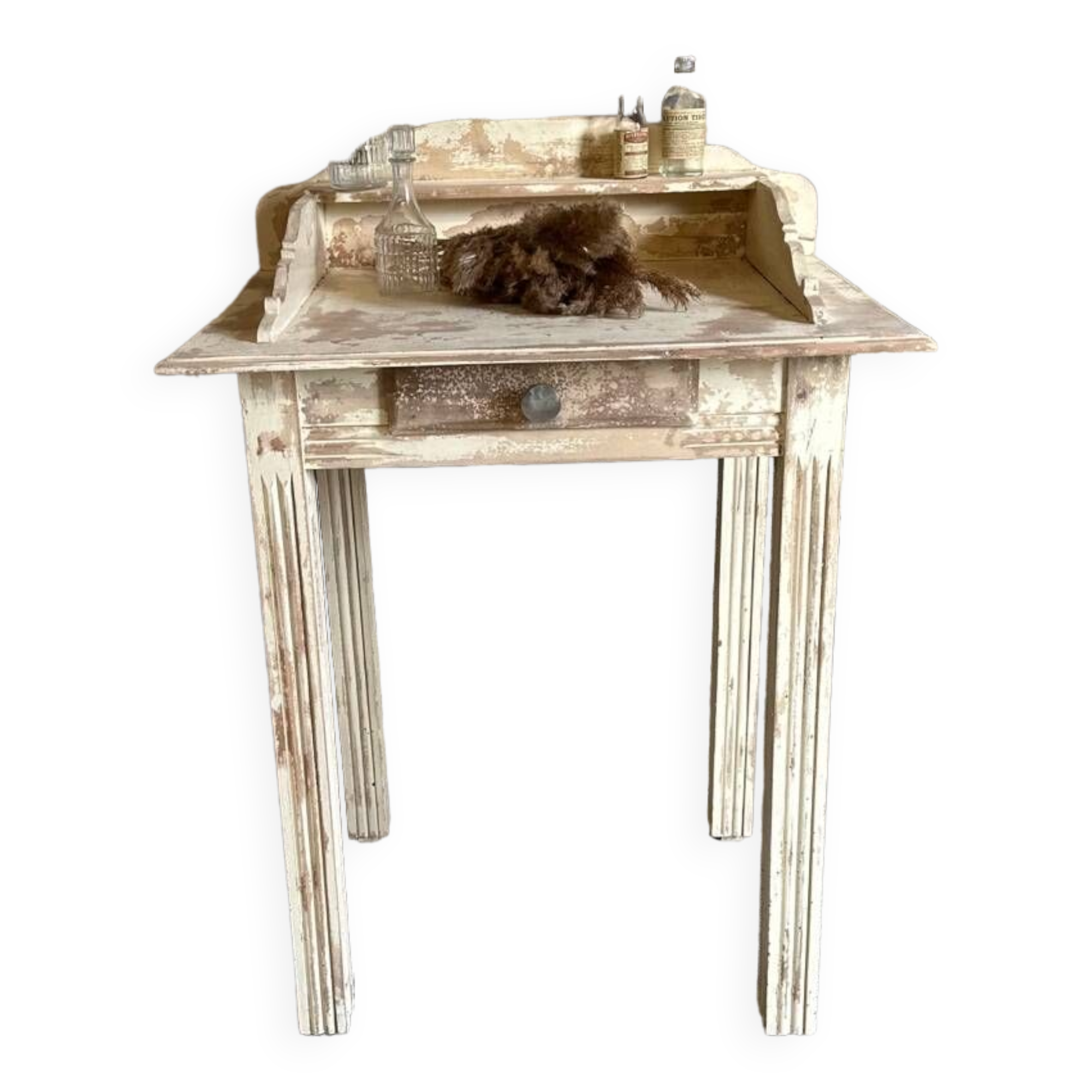 Small vintage patinated piece of furniture