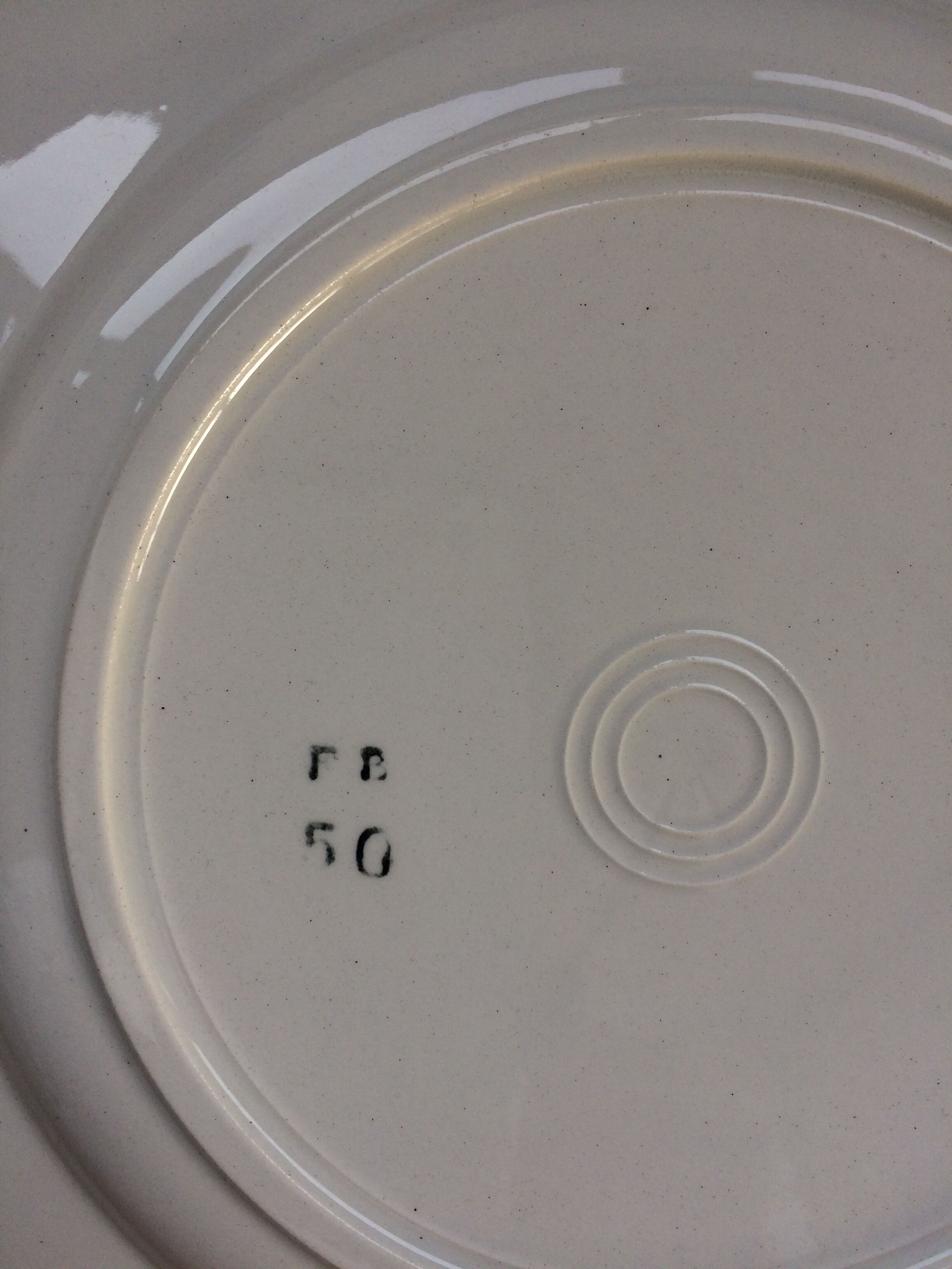 Badonviller dessert plates