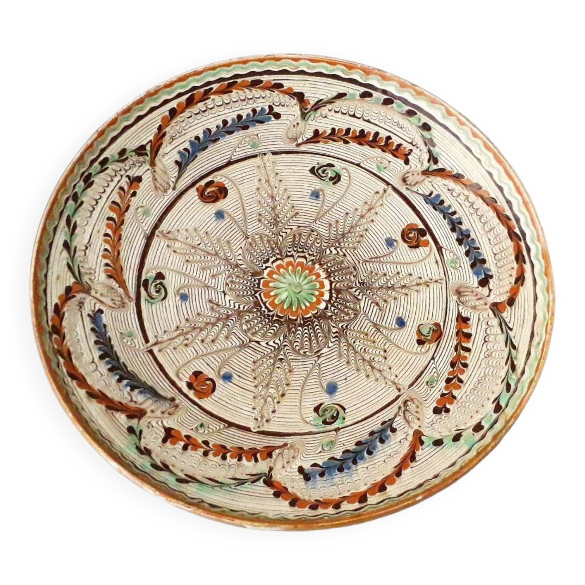 Horezu decorative plate