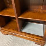 vintage 1970s walnut entrance locker room