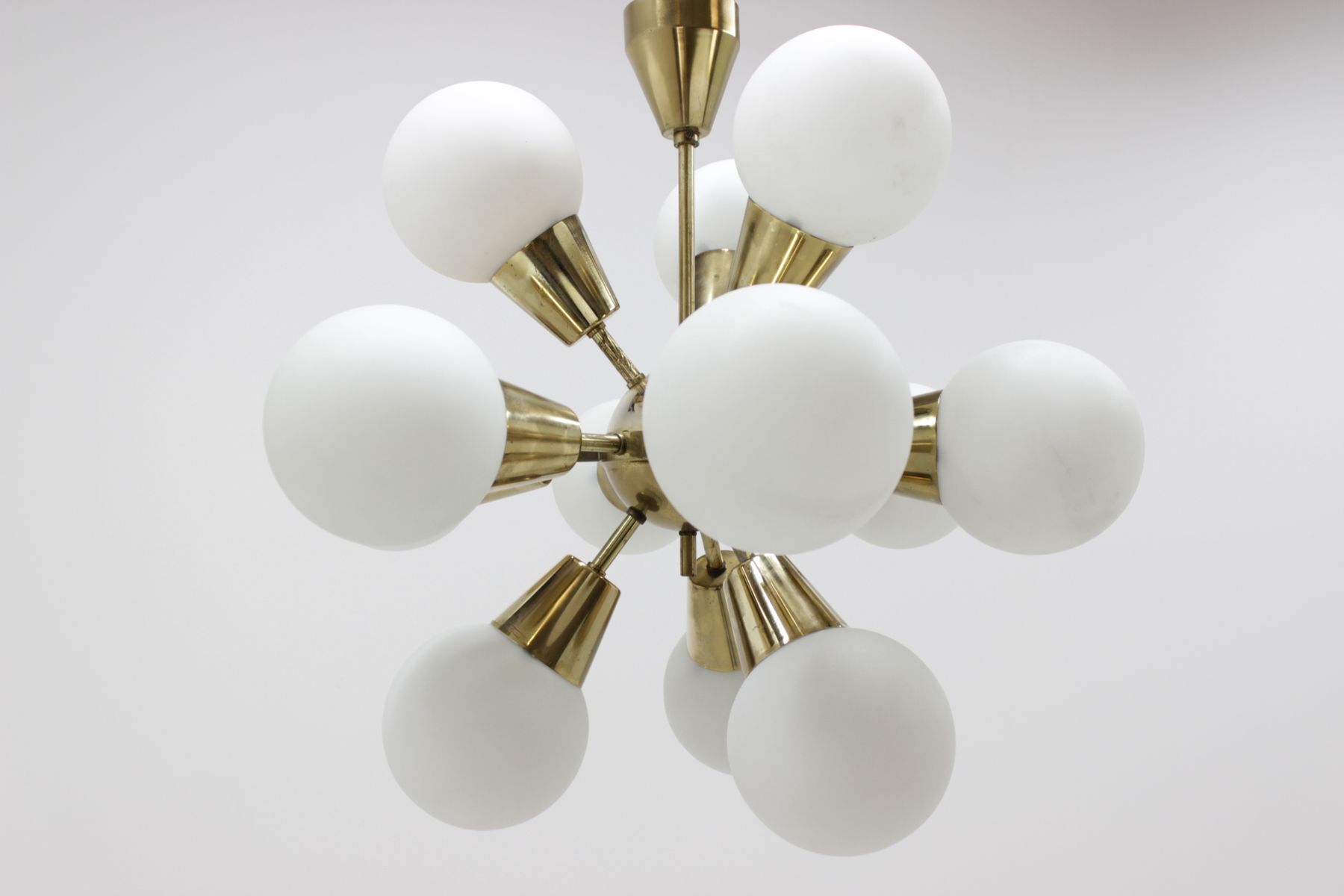 Chandelier Sputnik by Kamenický Šenov 1970 s