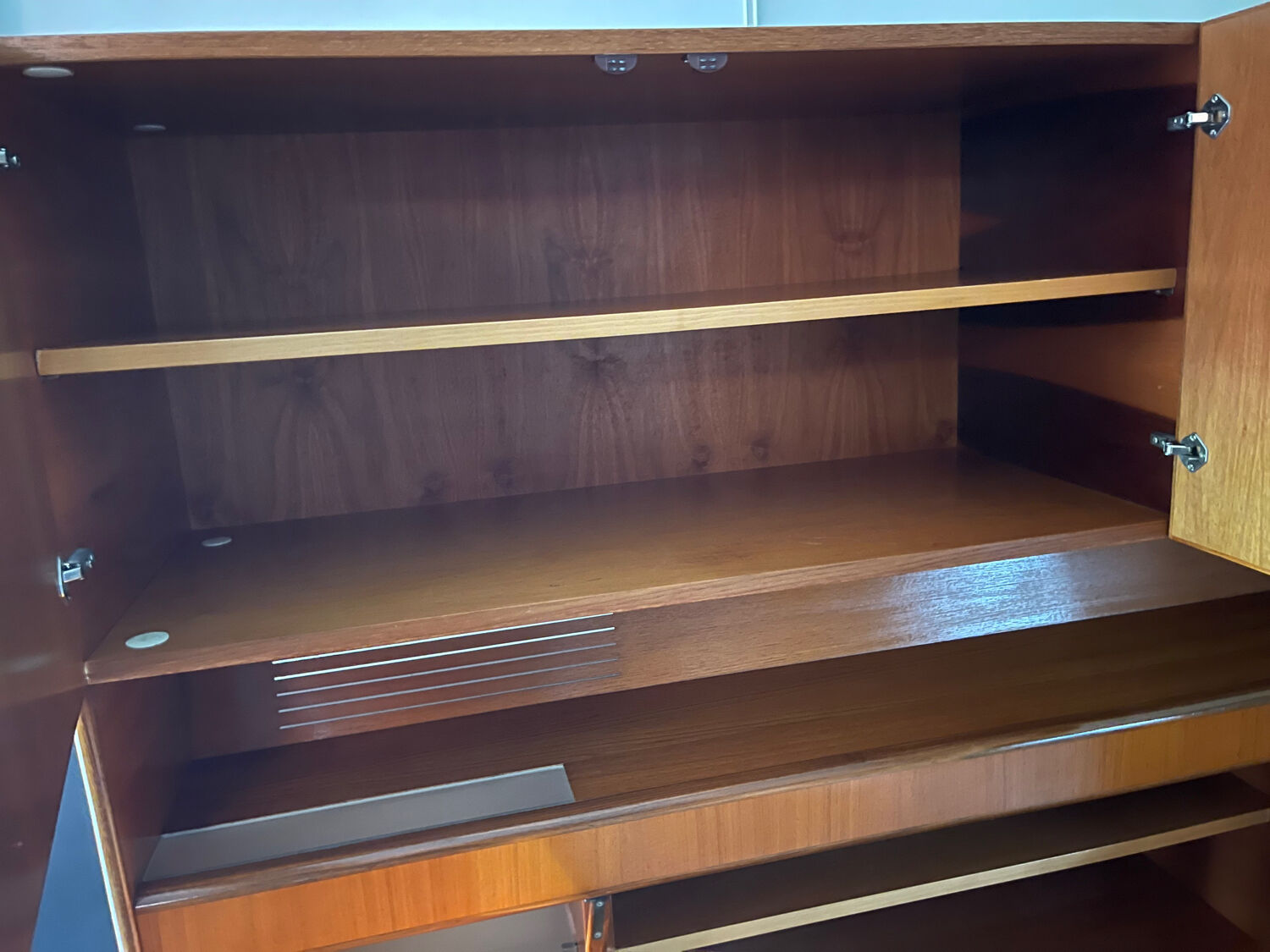 Sideboard, made of solid teak.