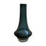 Vase bleu pétrole, numéroté avec stylo diamant, du finlandais Rimini Lassi