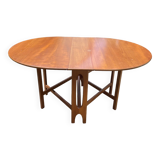 Table dite « Gateleg » style scandinave