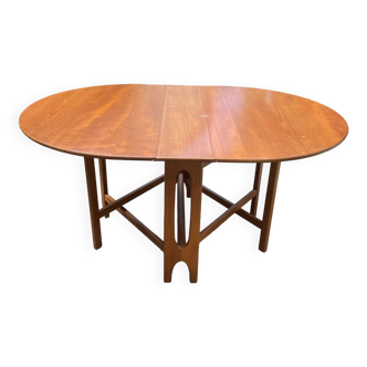 Table dite « Gateleg » style scandinave