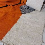 Moroccan handmade artisanal berber carpet magic orange eye 287 x 184 cm
