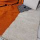 Moroccan handmade artisanal berber carpet magic orange eye 287 x 184 cm