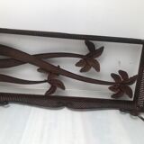 Table basse en fer forgé des années 50-60