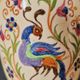 Hand-painted ceramic vase signed Koskinas, probably Greek.