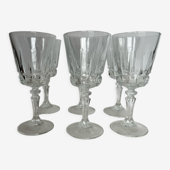 6 verres à vin