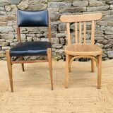 Mismatched pair of chairs