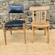 2 chaises dépareillées