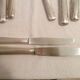 Set of 6 table knives & 4 fruit/cheese knives in world-class silver