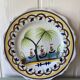 18th century Nevers earthenware plate