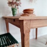 Table ancienne bois poncée