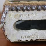 Sandstone lamp base, Willi Fischer, Ego Stengods, Sweden, 1960