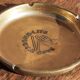Cendrier "Wagons-Lits Cook" 1930 en bronze.
