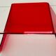 Red plexiglass chair, France 1970s