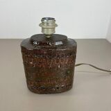 Large ceramic table lamp by Bitossi, 1970s