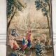 Tapestry, pastoral scene, wool and silk, 18th century