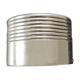 Silver metal towel round