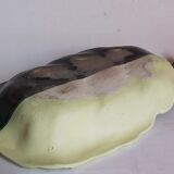 Cut empty-pockets ceramic two-tone atelier cerenne in vallauris 50s