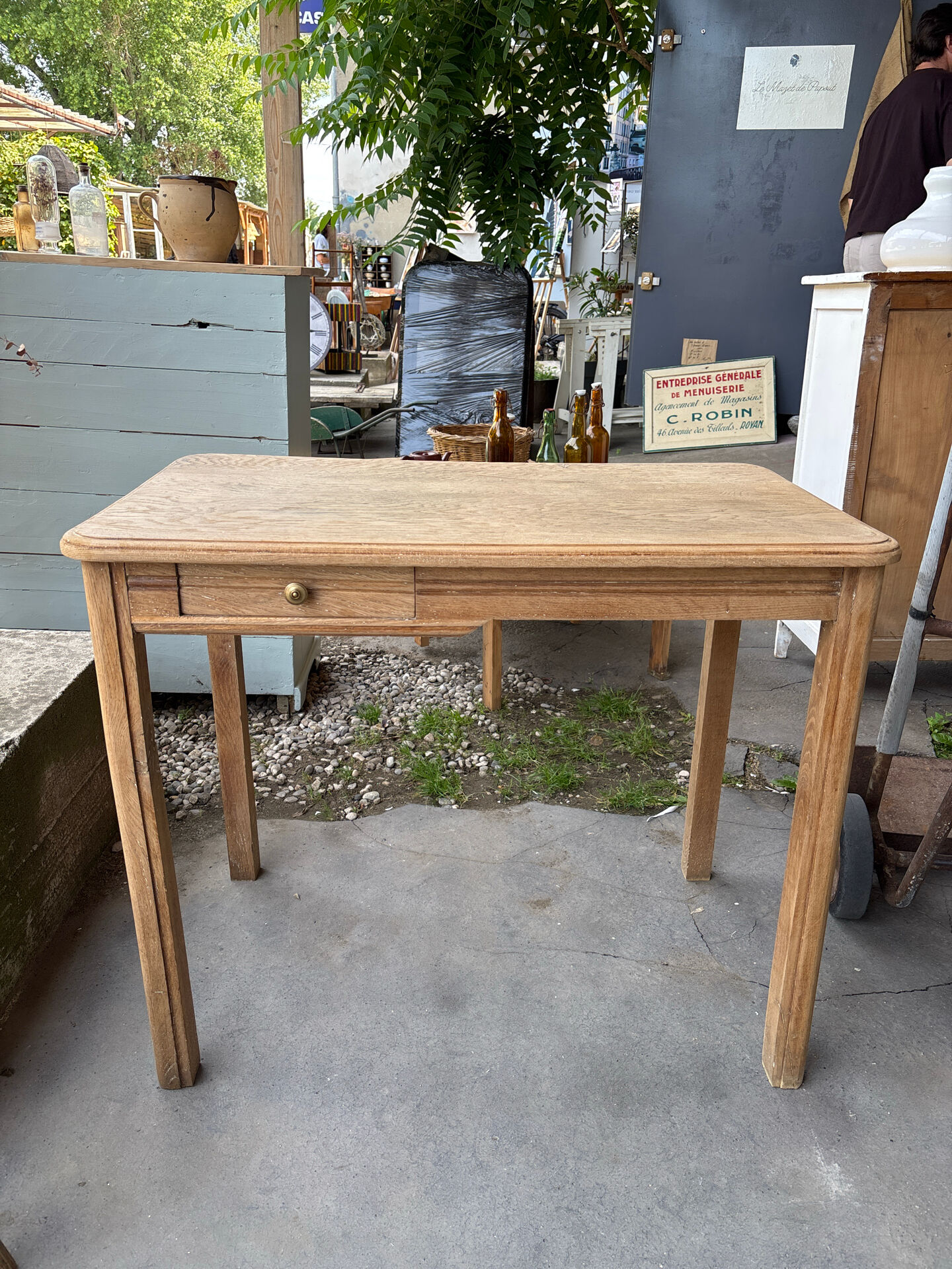Petite table en chêne