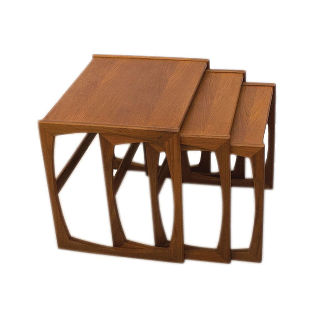 Quadrille nesting tables made by G-Plan in the 1960s