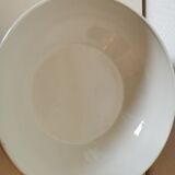 Salad bowl, porcelain bowl Creil et Montereau blue flower