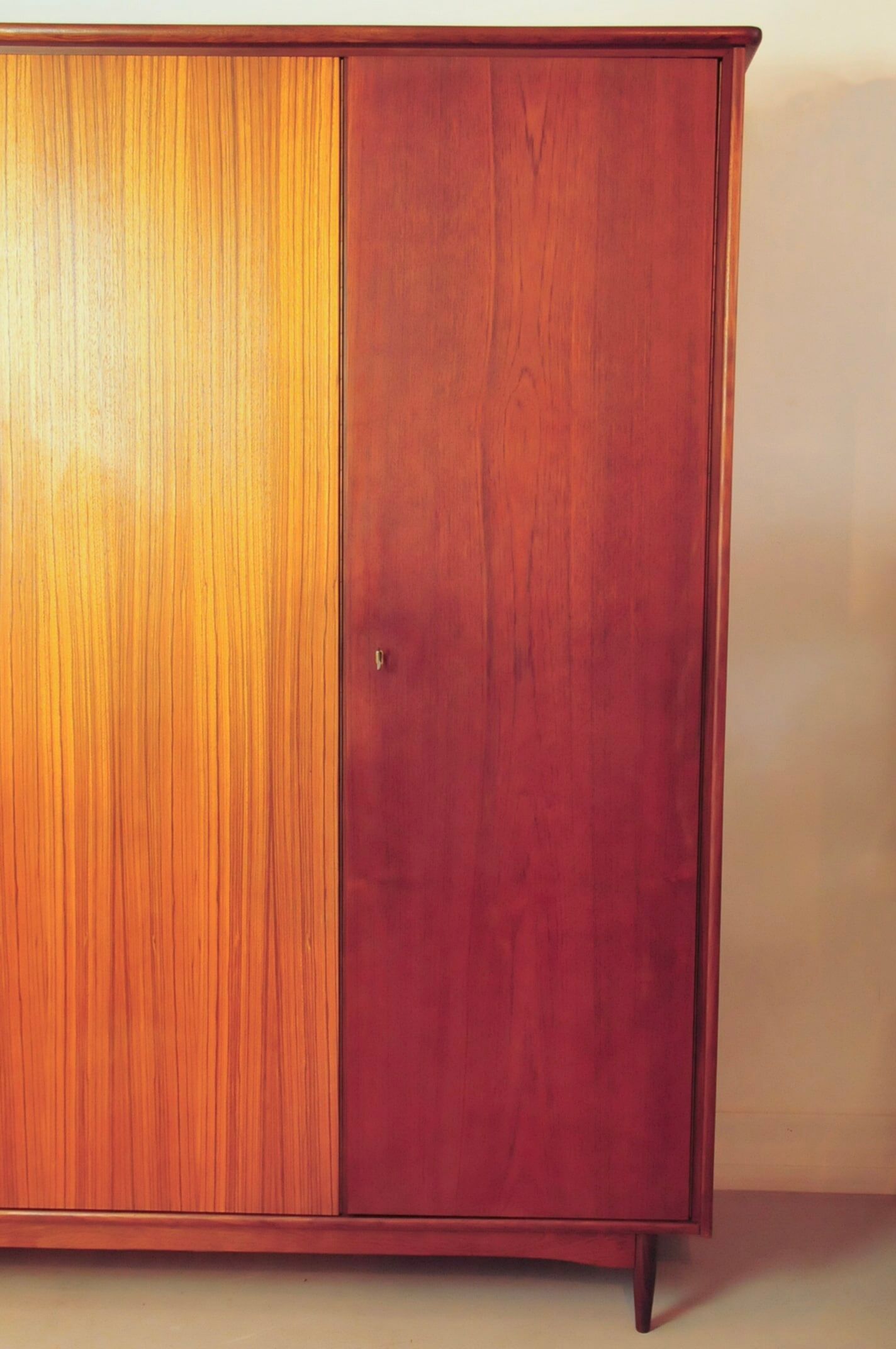 Vintage 3-door wardrobe